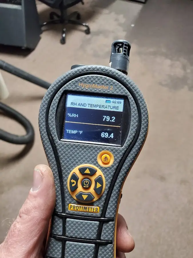Moisture meter humidity assessment for Fire & Smoke Damage Restoration in Rosedale